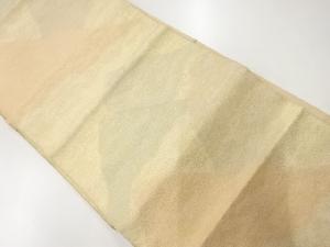 リサイクル　山並模様織出し全通袋帯